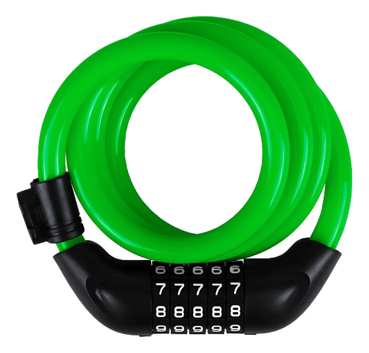 Guaya cadena de seguridad para moto o bicicleta con clave