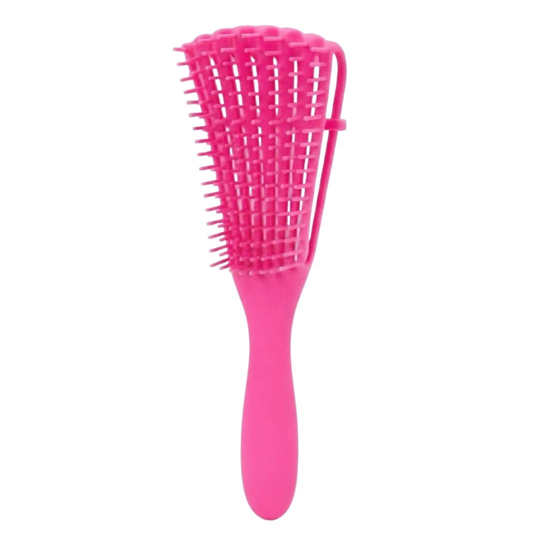 Cepillo de silicona flexible para desenredar anti friz