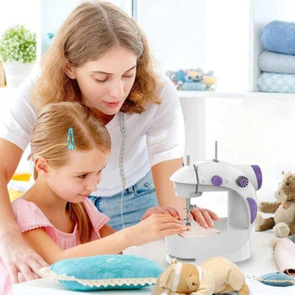 Máquina de coser portátil para iniciar o para niño función real