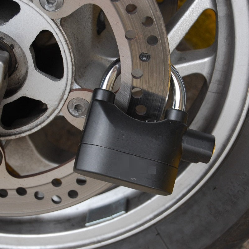 Candado herradura con alarma de seguridad para motos y puertas