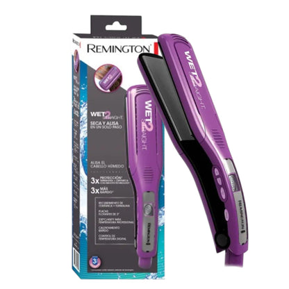 Plancha para Cabello Remington Wet2Straight S8001P Placas Cerámica