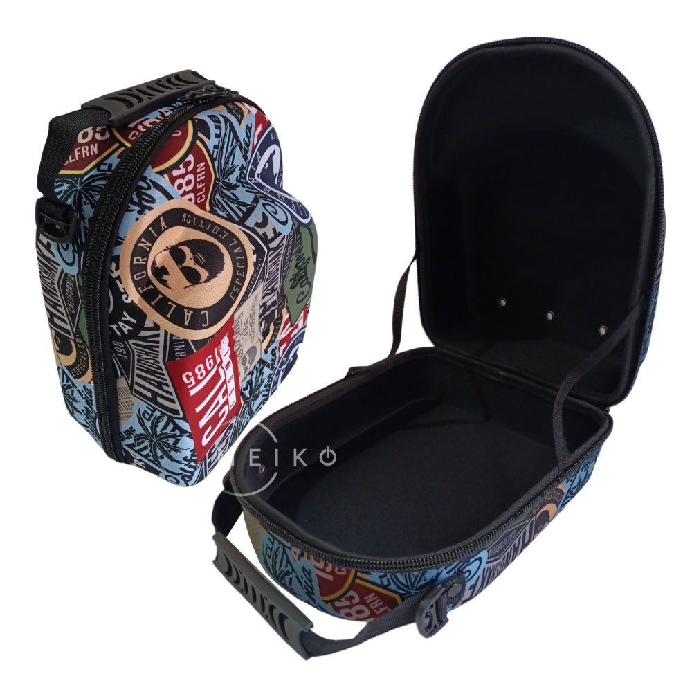 Bolso porta gorras maleta de viaje capacidad para 8 correa manos libre