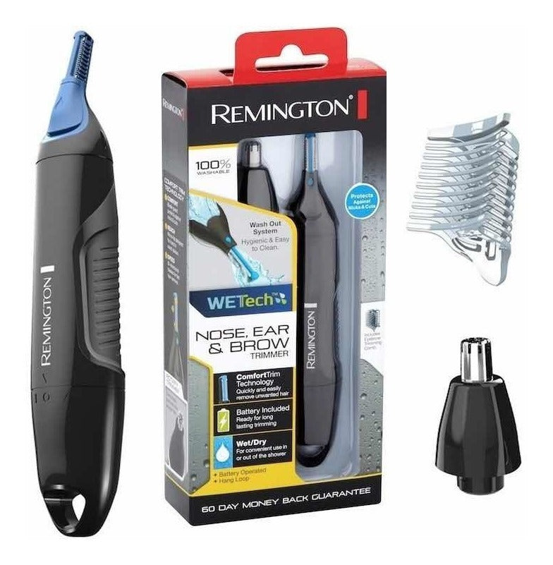 Depilador Remington para nariz orejas y cejas 3 en 1 NE3250
