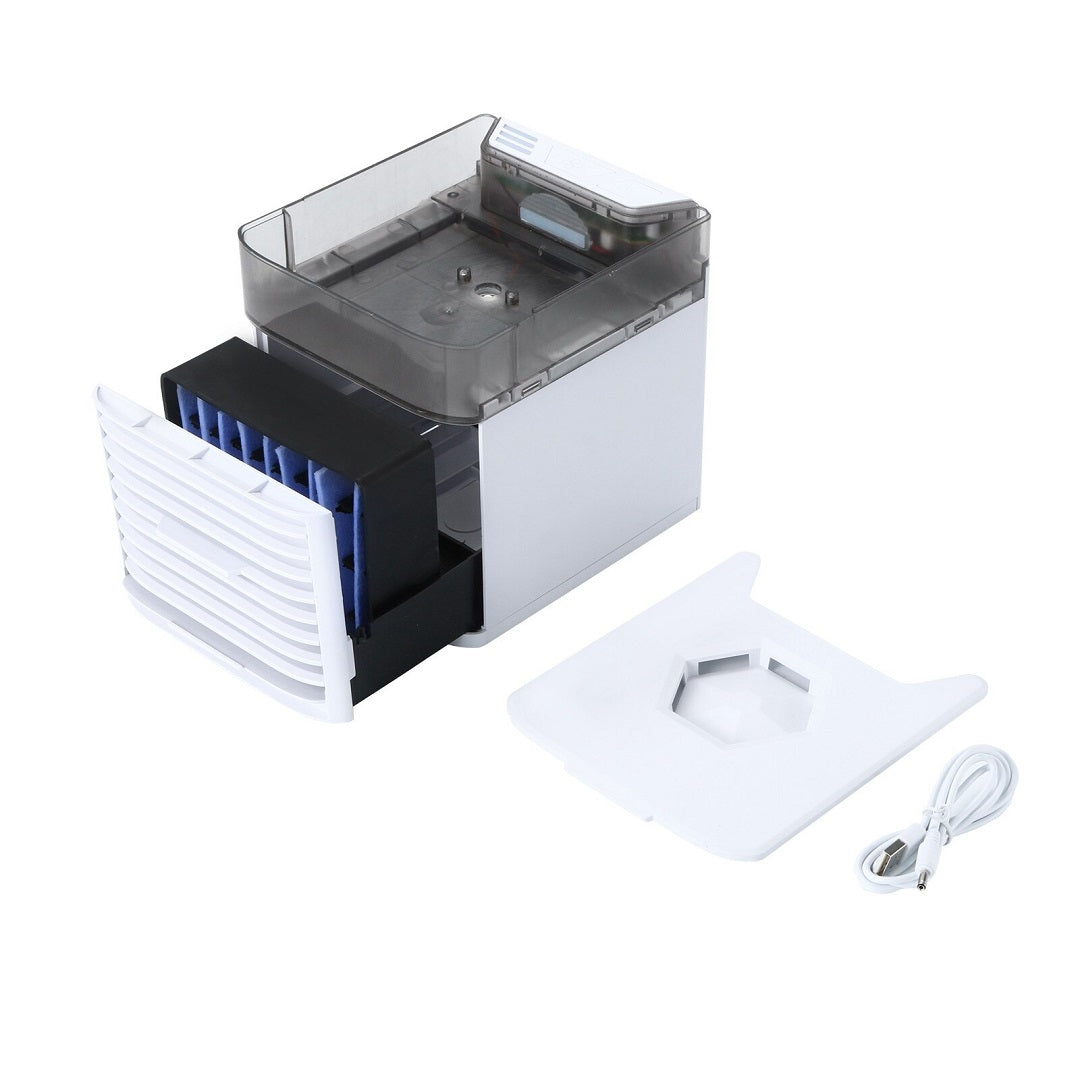 Aire acondicionado humidificador y vaporizador portátil