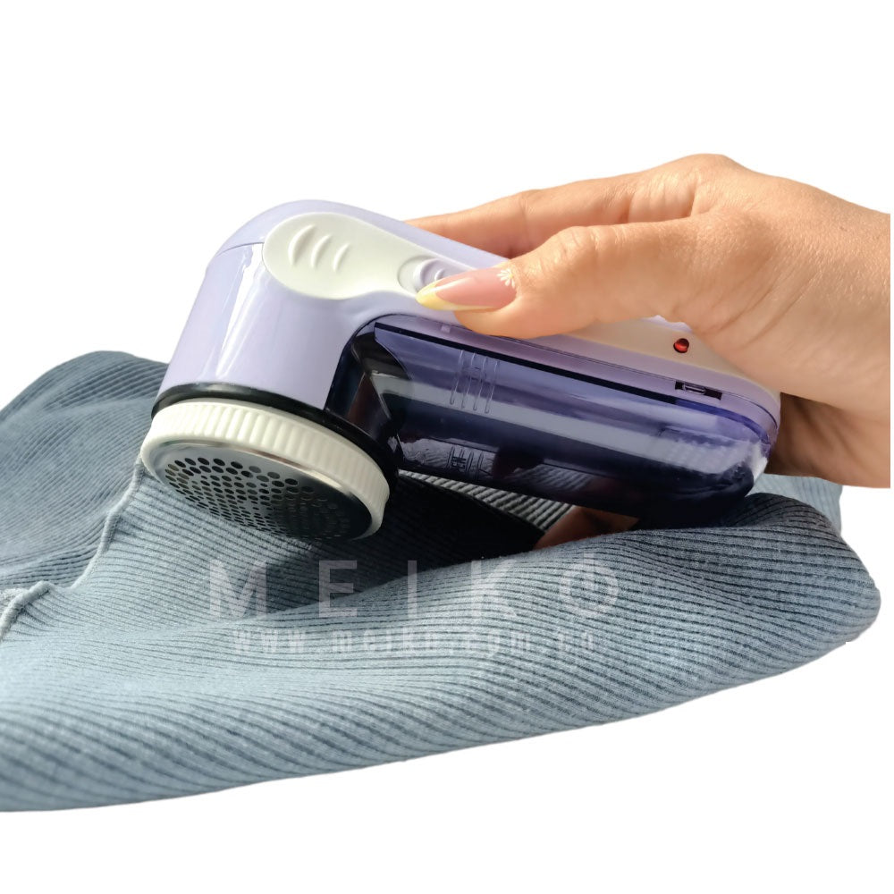 Quita motas recargable removedor de pelusas Morado /blanco