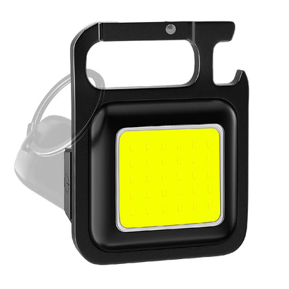 Mini linterna multiherramienta llavero y destapador