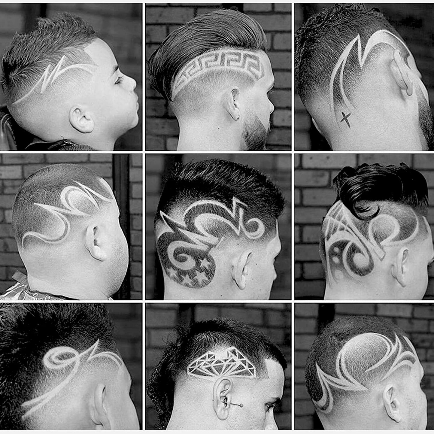 Máquina patillera profesional inalámbrica VGR 228 con pantalla led