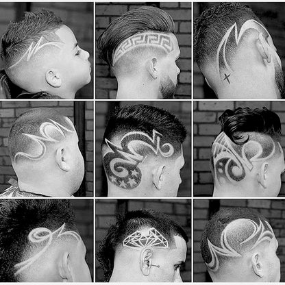 Máquina patillera profesional inalámbrica VGR 228 con pantalla led