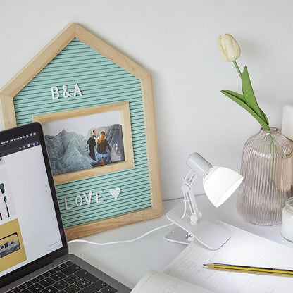 Lámpara LED Ajustable Con Pinza y Cuello Flexible USB 360°