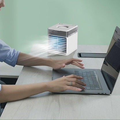 Aire acondicionado humidificador y vaporizador portátil