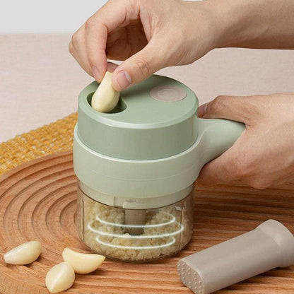 Picador procesador multifuncional recargable 4 en 1