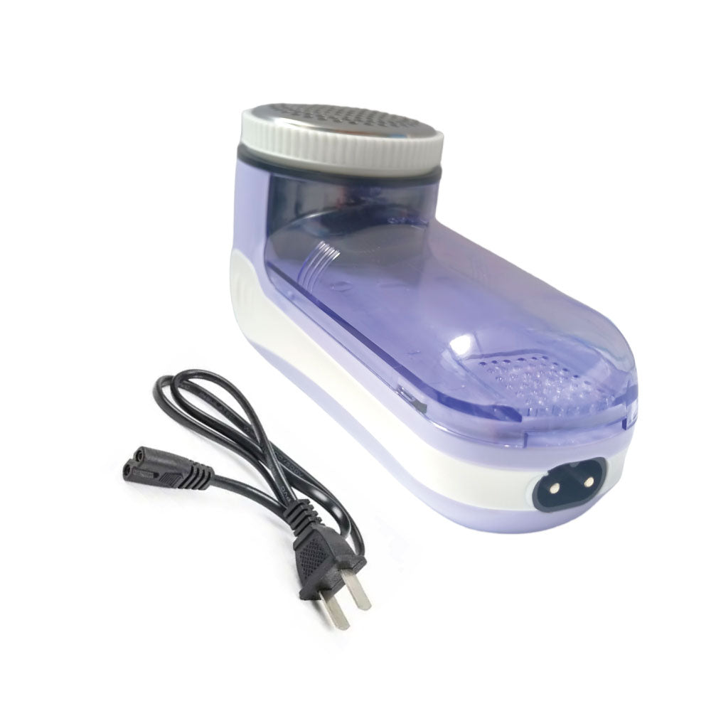 Quita motas recargable removedor de pelusas Morado /blanco