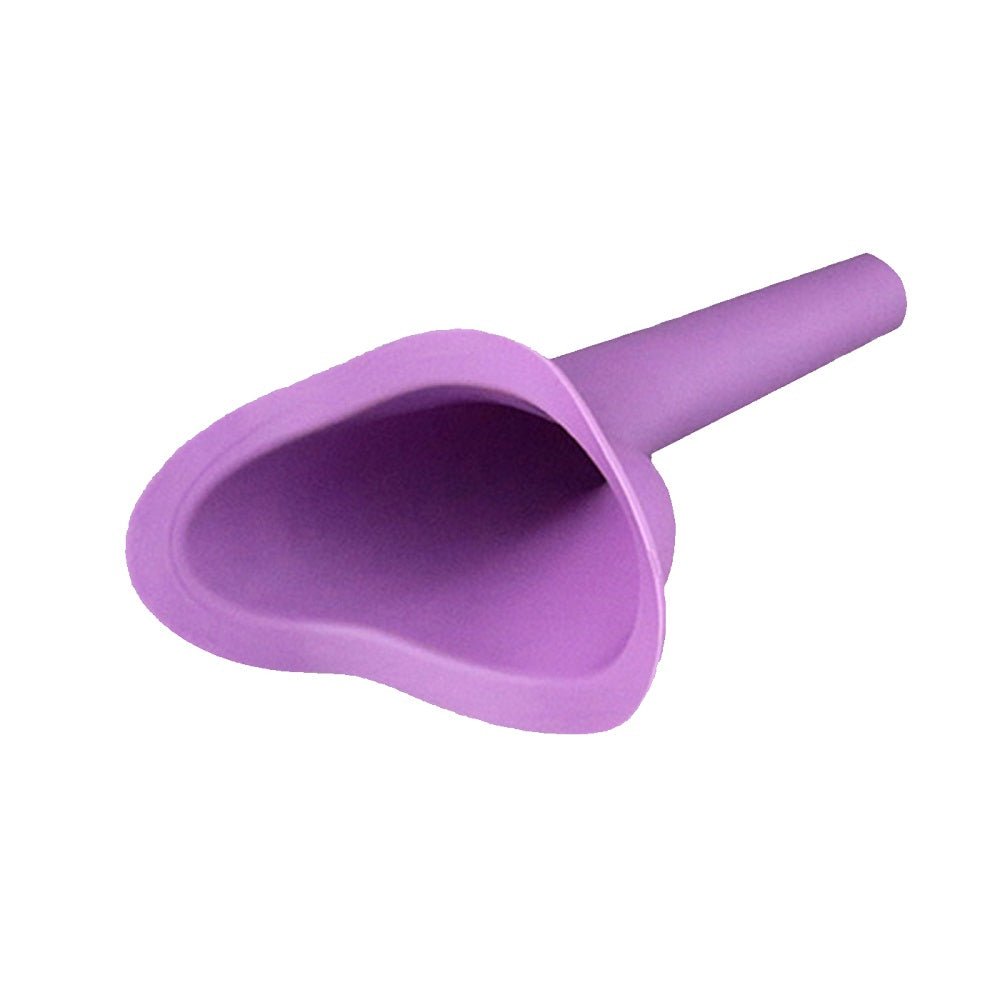 Embudo de silicona para orinar de pie femenino