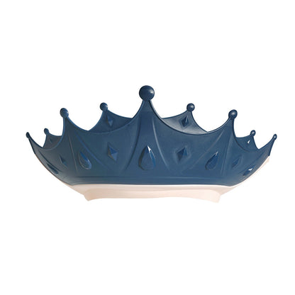 Gorro visera estilo corona para baño de bebes no lagrimas