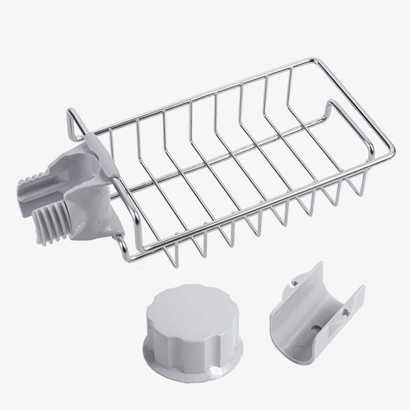 Soporte escurridor de esponja y jabones para la cocina o la ducha