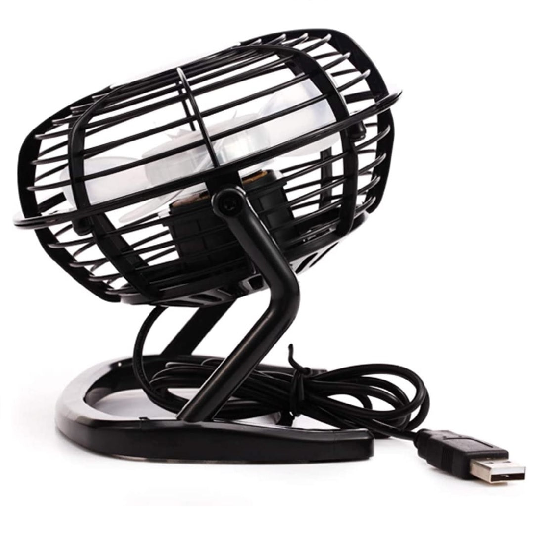 Mini ventilador USB para escritorio carro o habitación plástico
