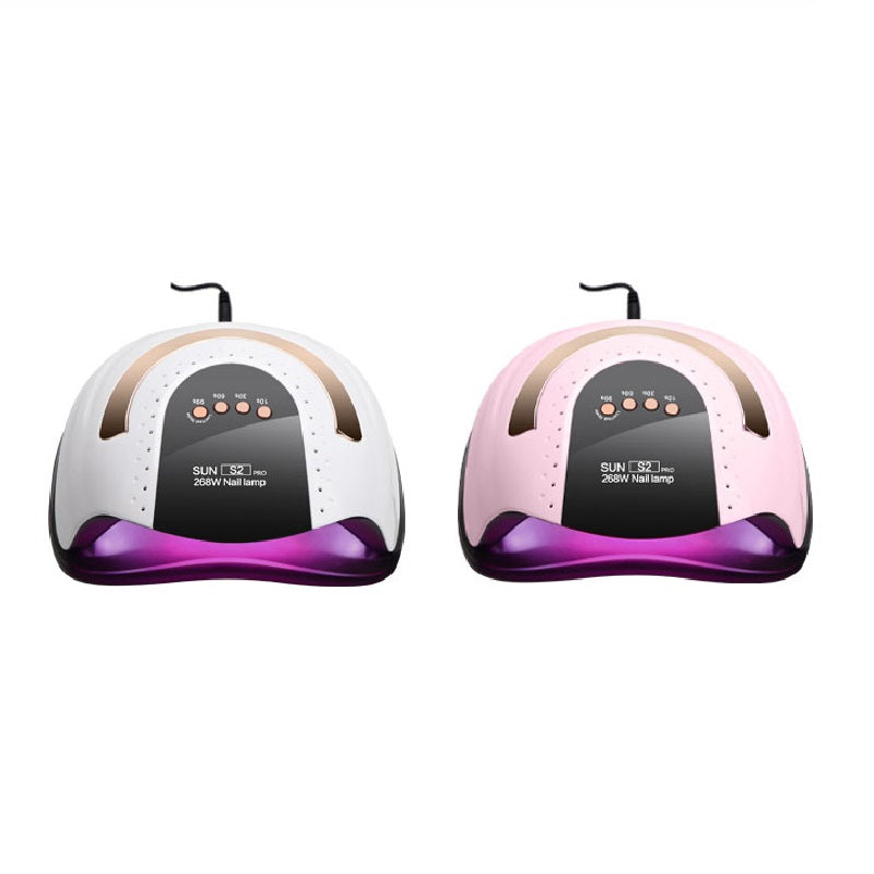Lámpara profesional de manicura 268W secado semipermanente