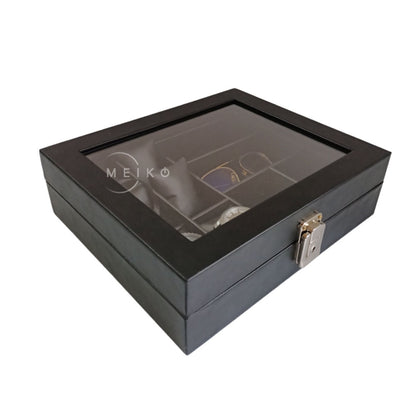 Organizador de relojes y accesorios 6 puestos reloj + gafas + joyas