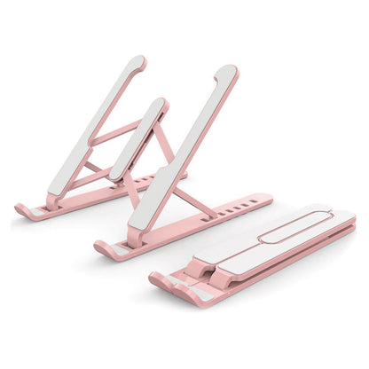 Base retráctil portátil para computador tablet o celular antideslizante