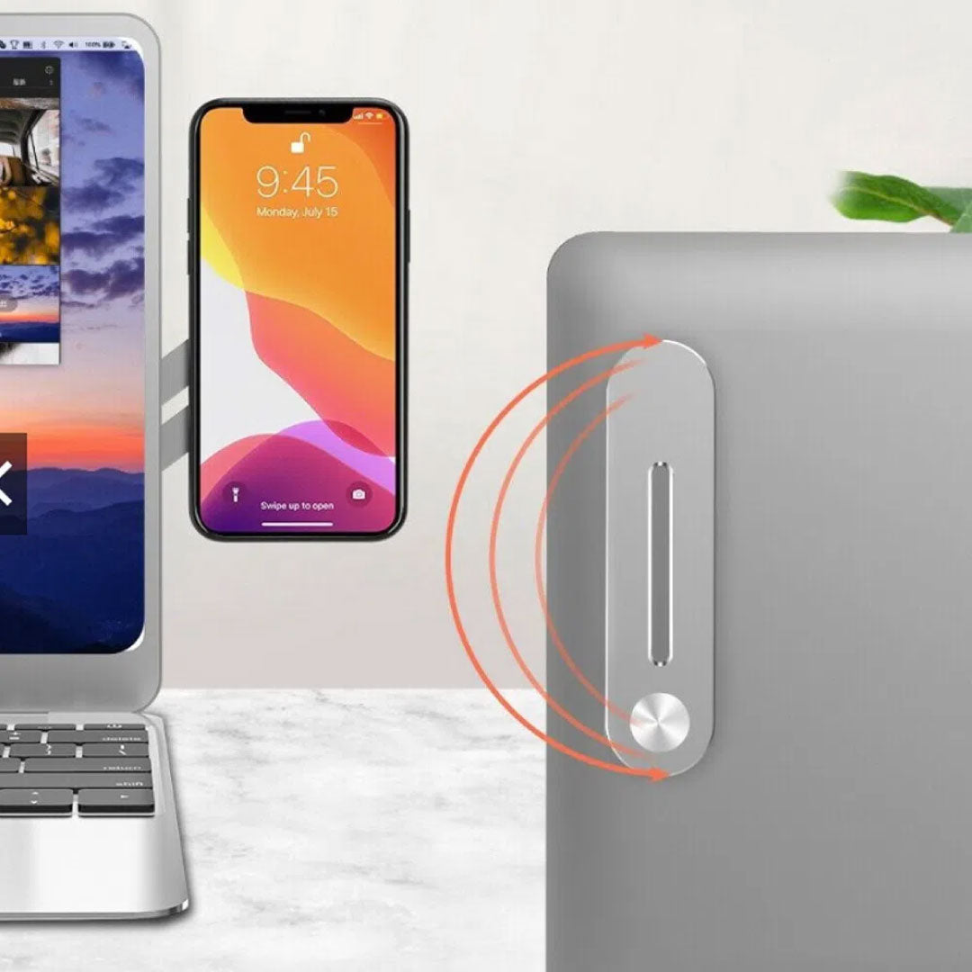 Soporte magnético para celular y computador