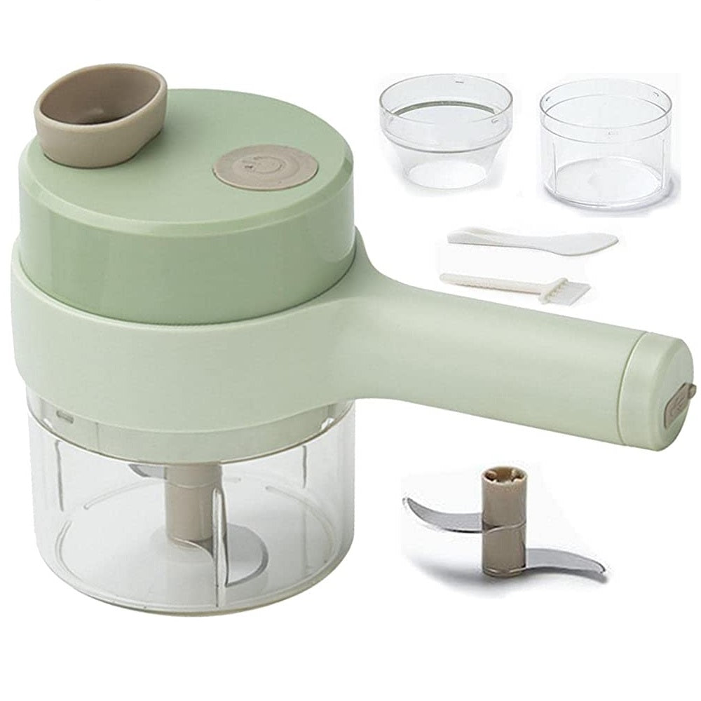 Picador procesador multifuncional recargable 4 en 1