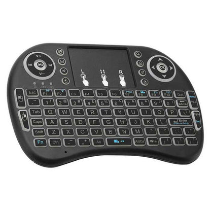 Mini teclado control para TV y juegos inalámbrico recargable