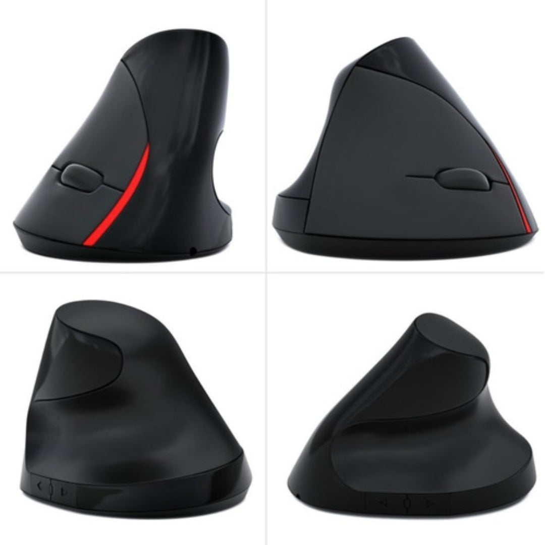Mouse ergonómico vertical inalámbrico y recargable
