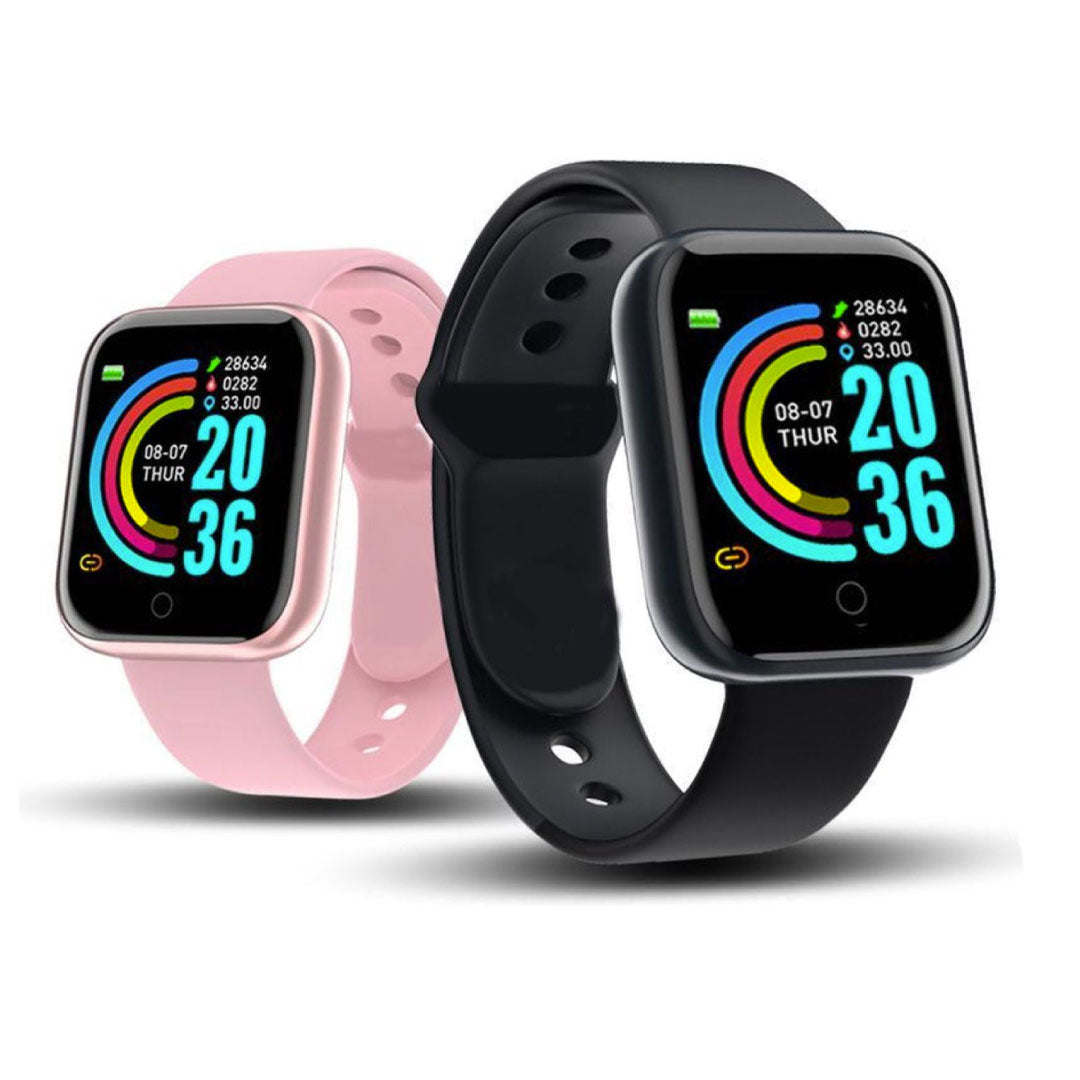 Smartwatch y68 reloj inteligente con bluetooth deporte y redes sociales