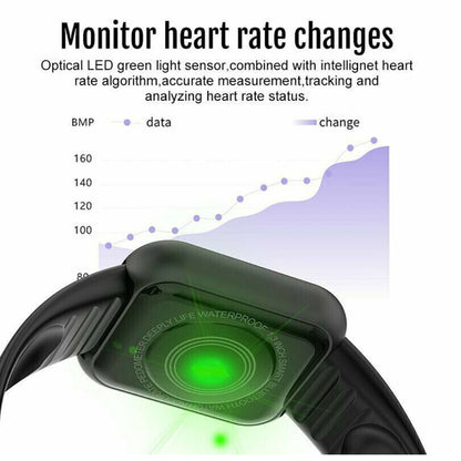 Smartwatch y68 reloj inteligente con bluetooth deporte y redes sociales