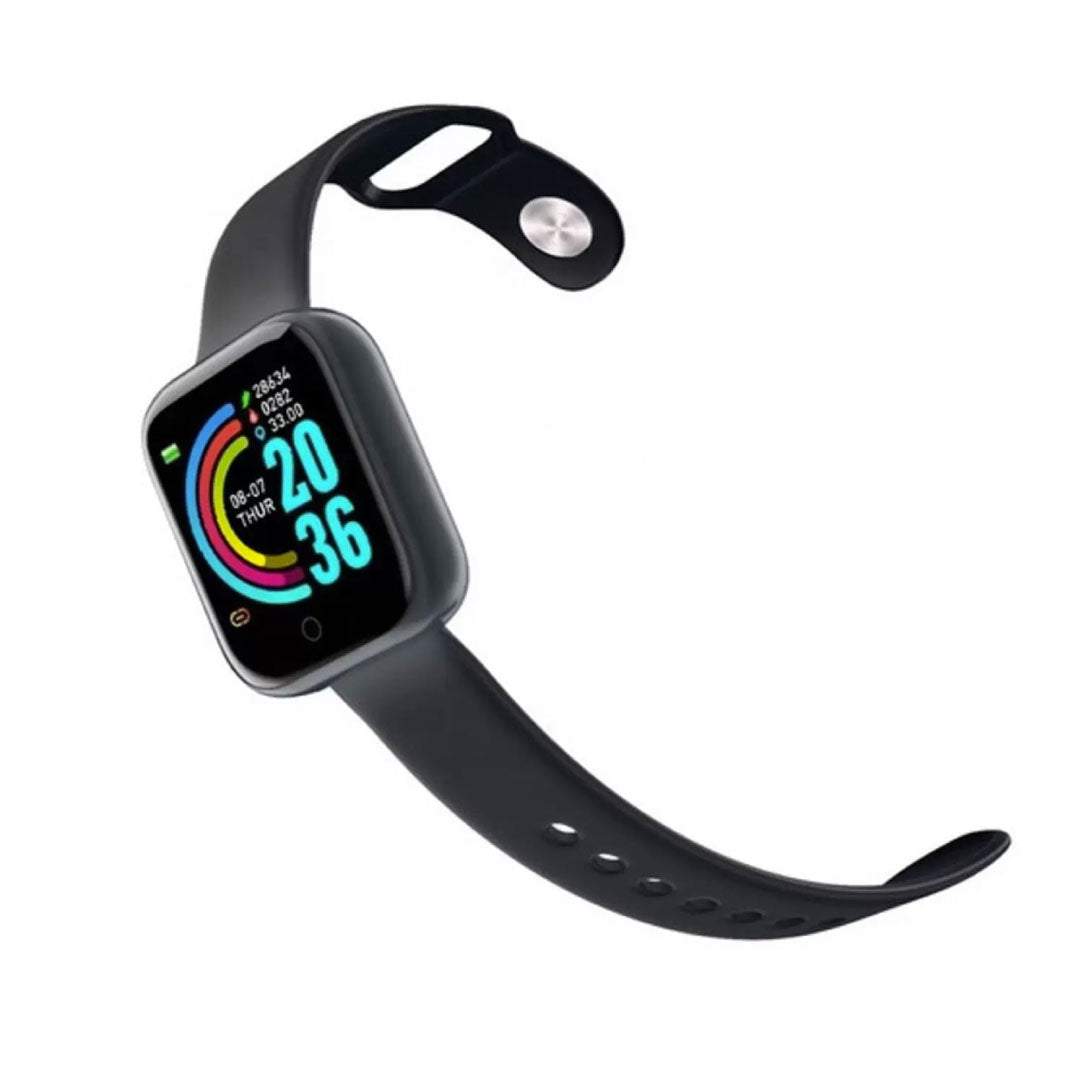 Smartwatch y68 reloj inteligente con bluetooth deporte y redes sociales