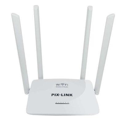 Router repetidor de señal WiFi inalámbrico 4 antenas Pix Link