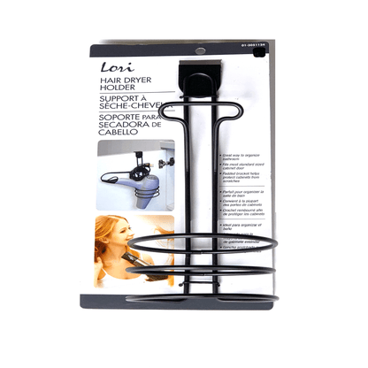 Soporte organizador de secador de cabello para baño